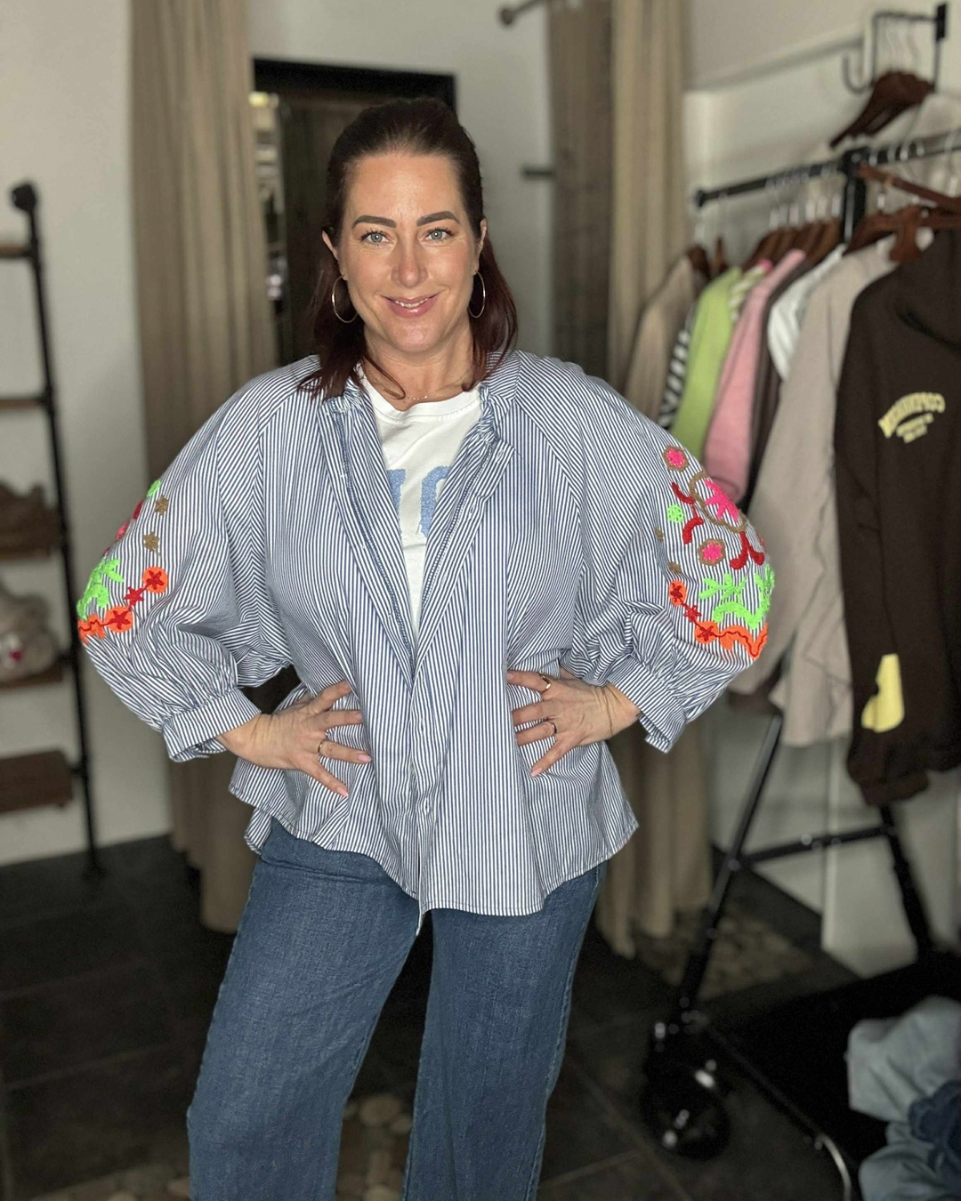 MDCALETA SHIRT (268191Stripe)