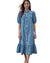 Ofelia cowboy kjole (lys denim)