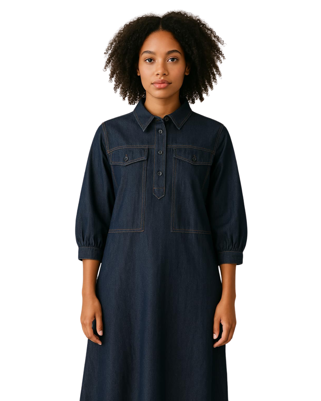 Ofelia denim kjole