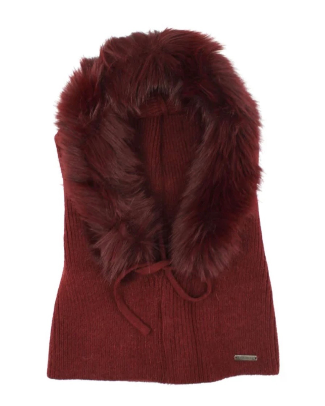 Balaclava med fake fur