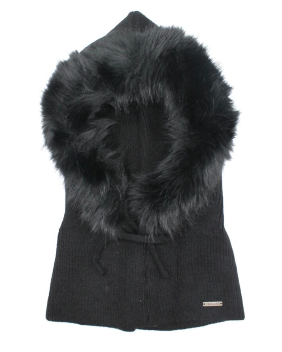 Balaclava med fake fur
