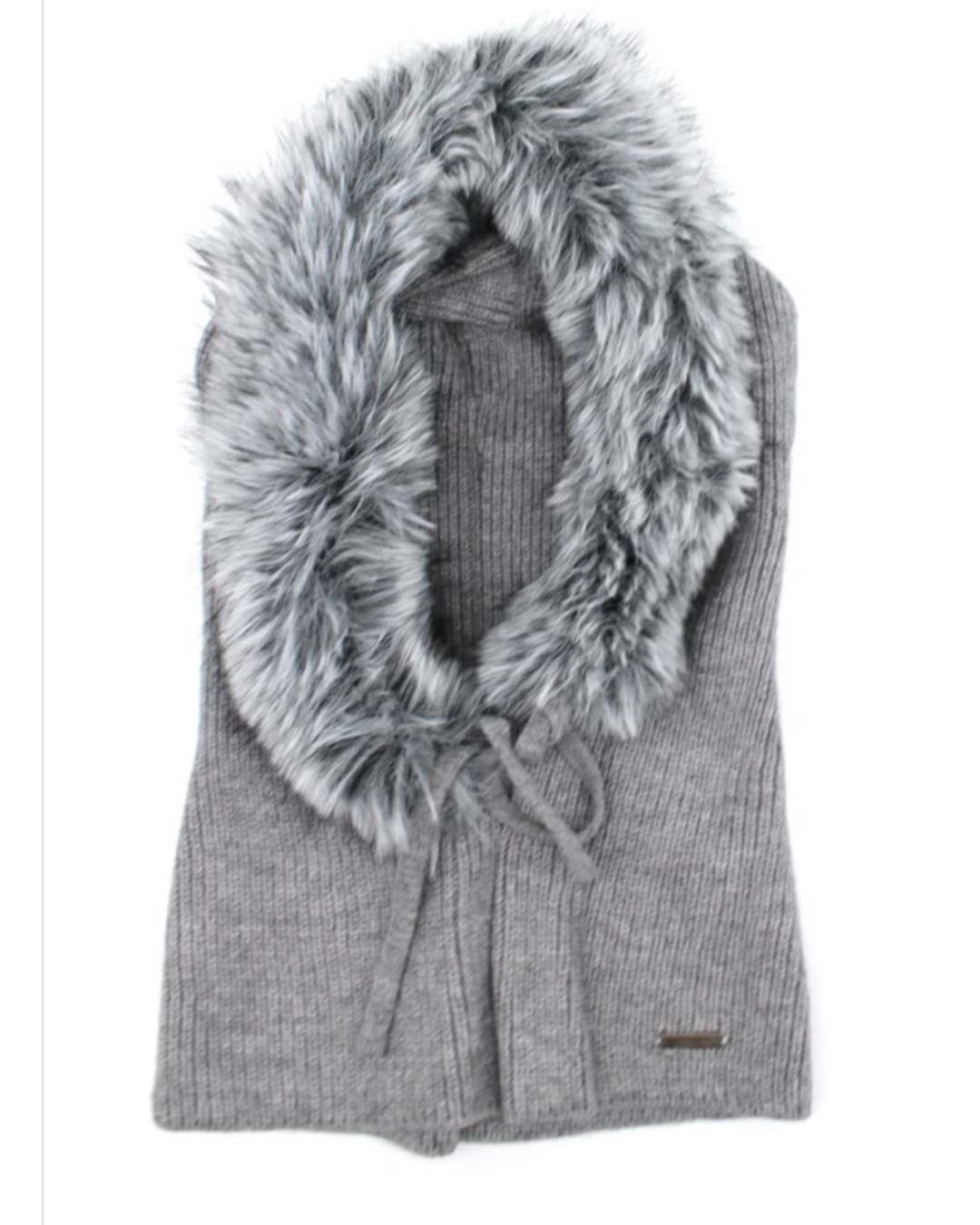 Balaclava med fake fur