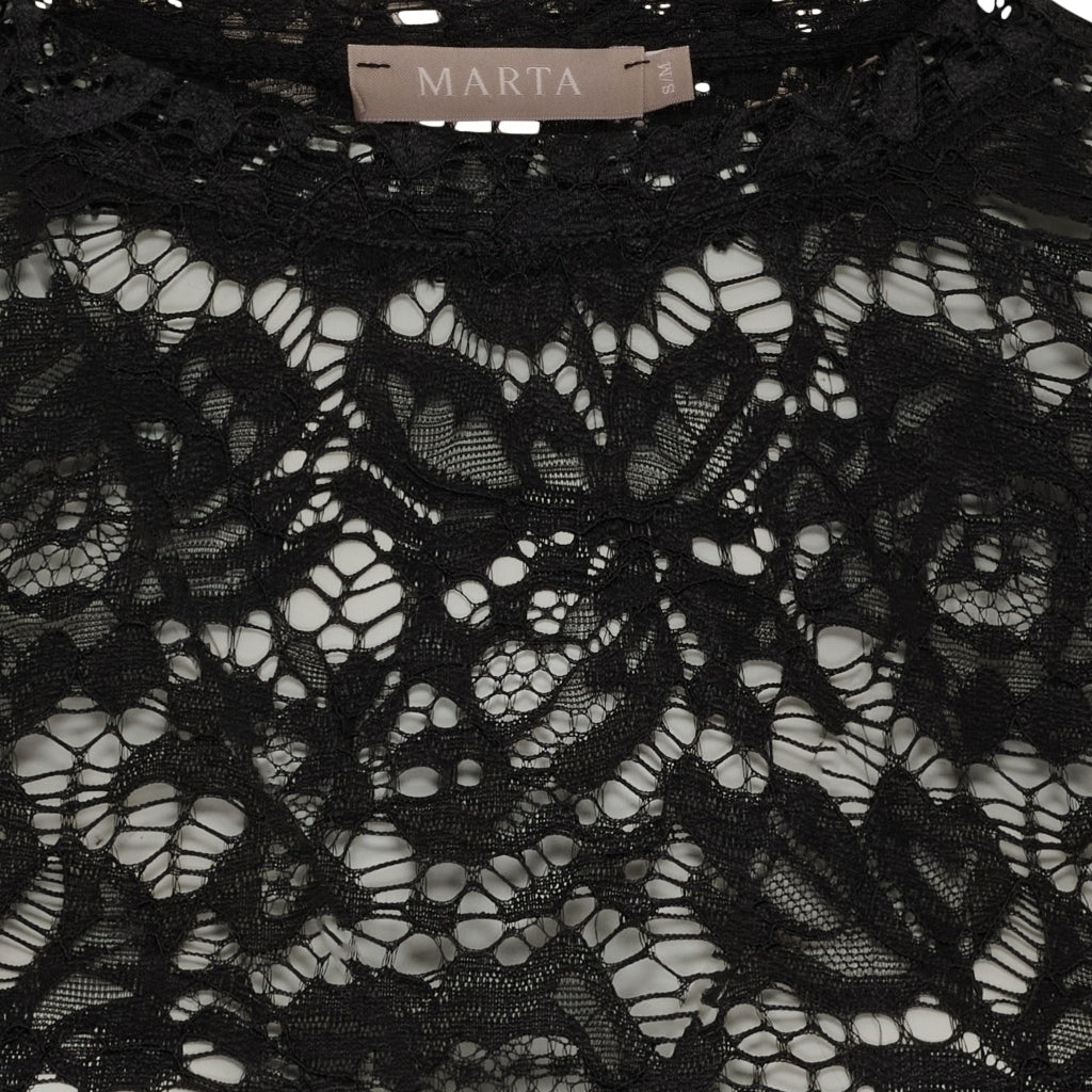 Mdcmilley Ls Tee mesh bluse (7707)
