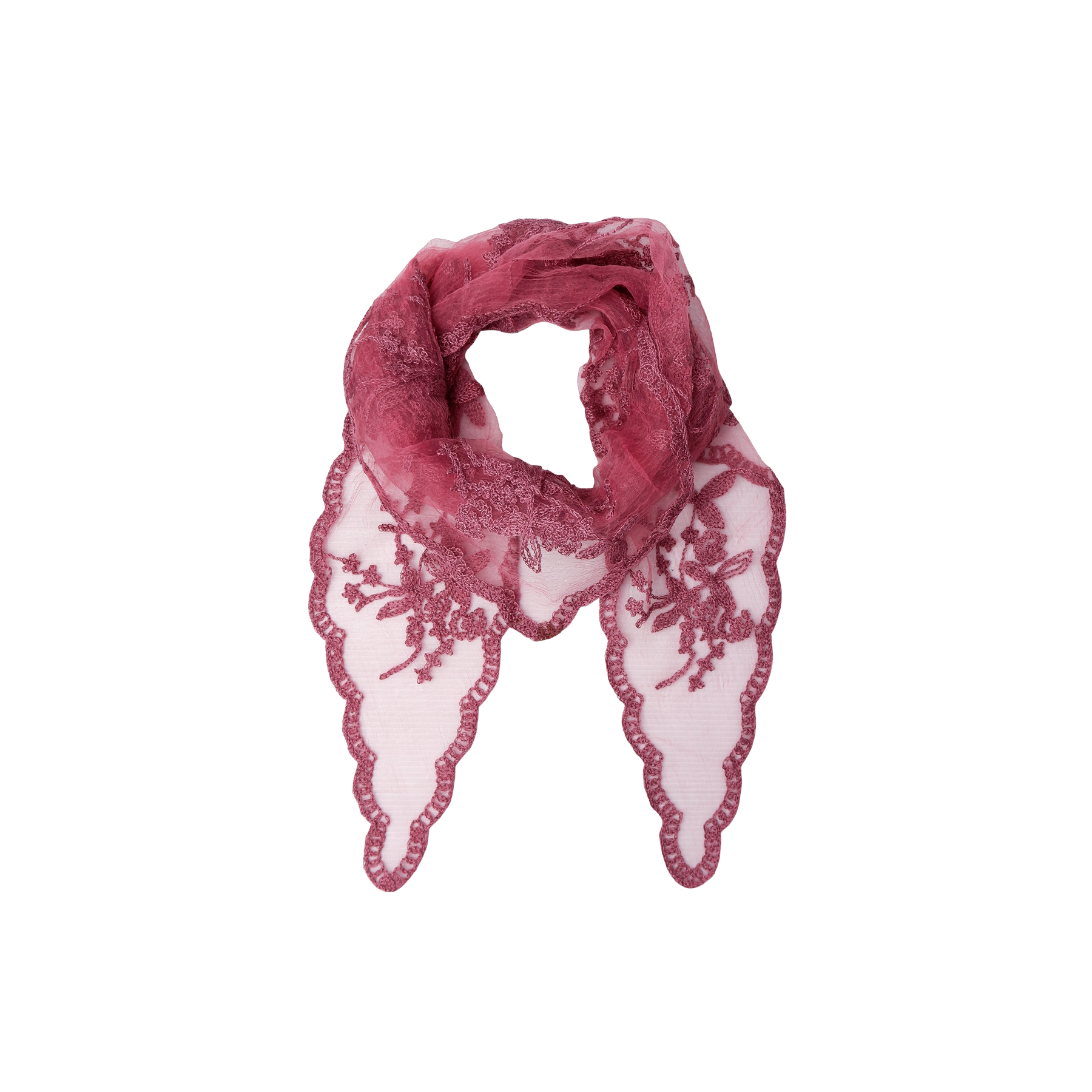 Bcmiriana Triangle Lace Scarf