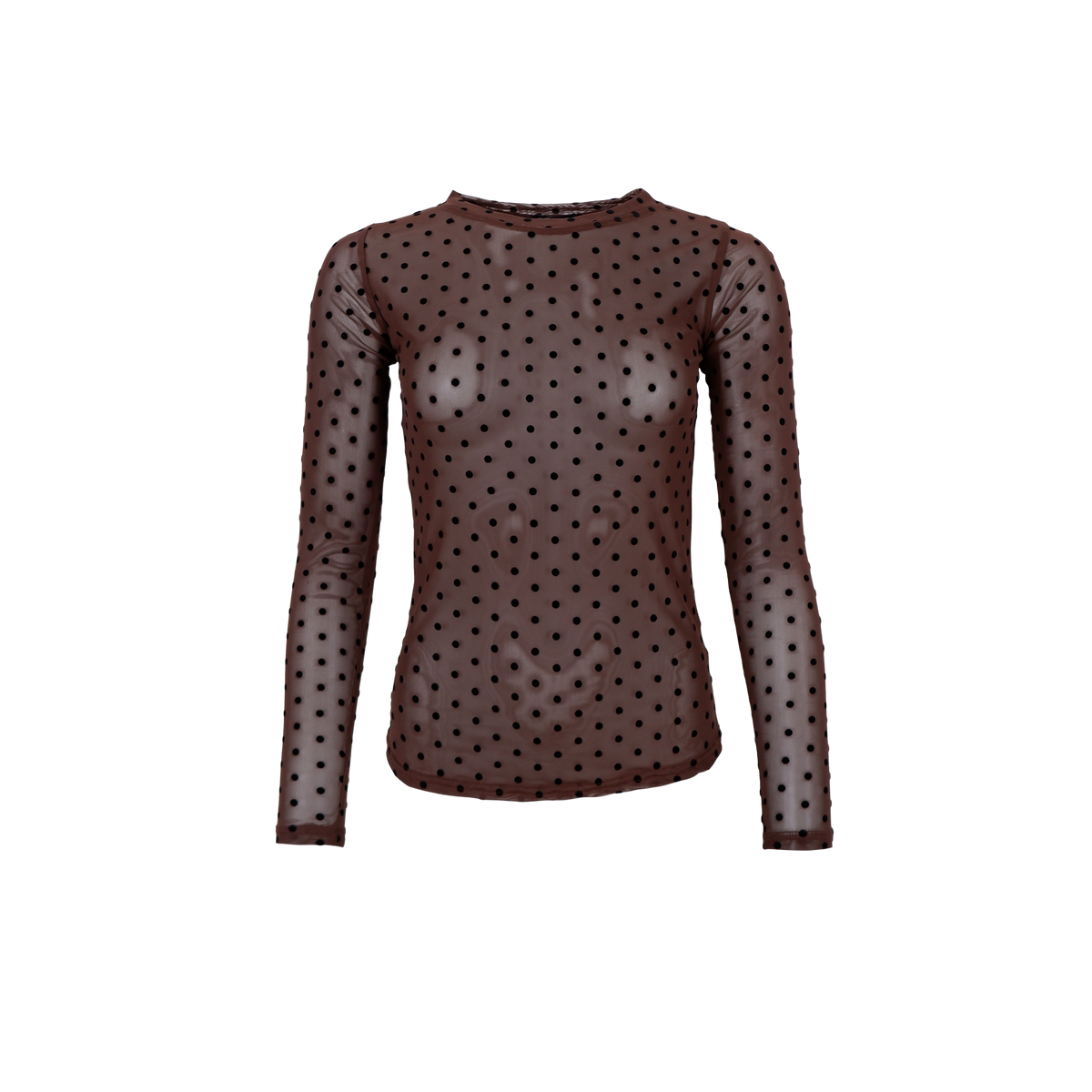 Bcjennie Dotted Mesh Blouse