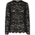 Mdcmilley Ls Tee mesh bluse (7707)