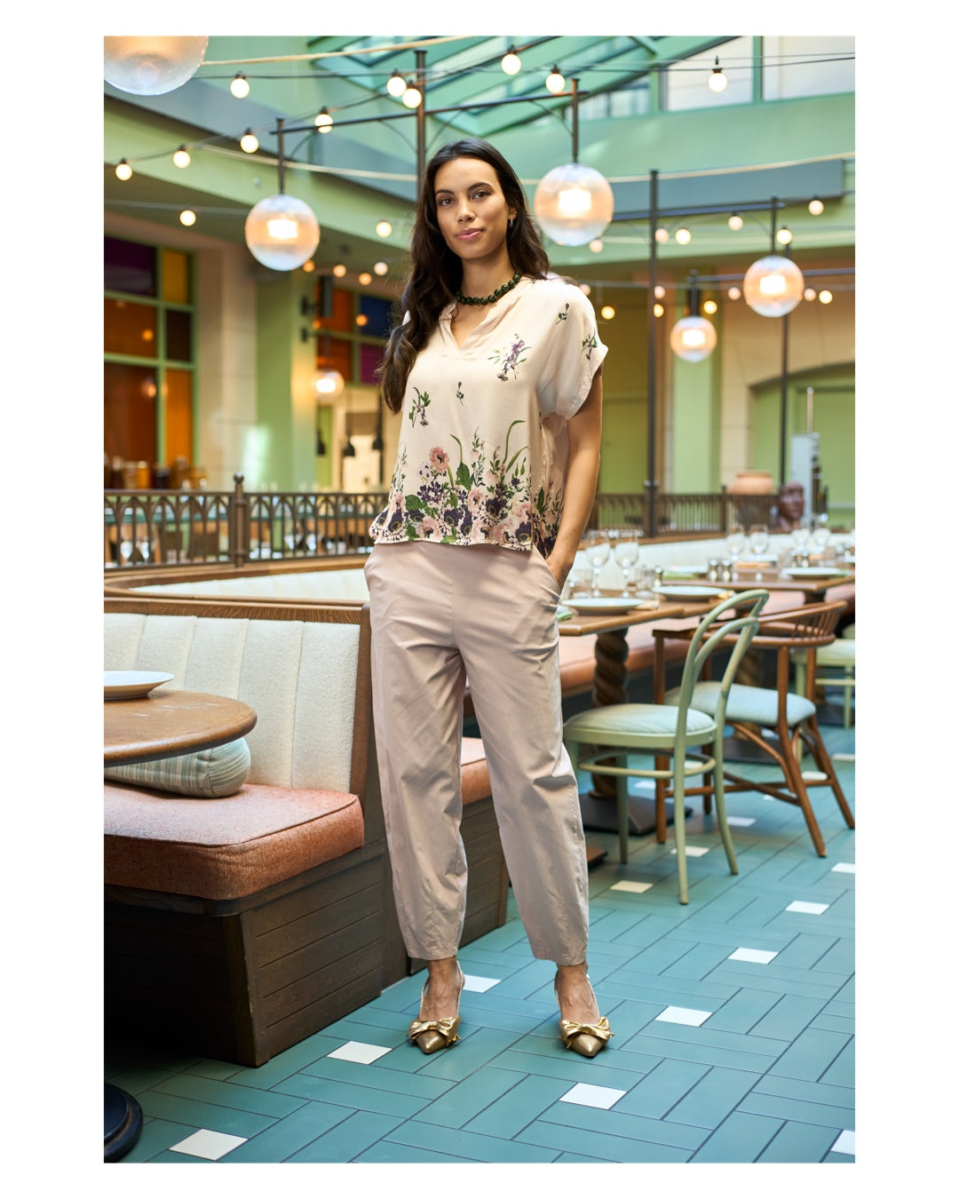 BCBEATRIX SS BLOUSE (41078)